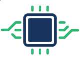 Icon of computer chip