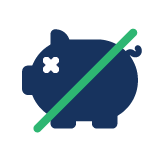 Piggy bank icon